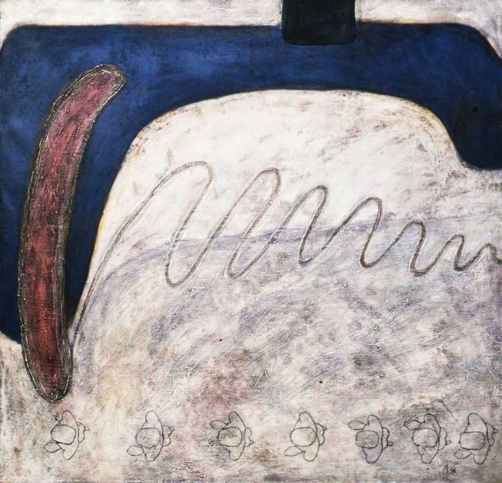 «Церемонія руху». 1996. Полотно, олія